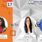 Madhoo Instagram - This evening live with theatre personally Shernaz & shahriyar #bombaypier #rotary