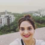 Madhoo Instagram - 💜💜💜☂️☂️☂️ Hanging Gardens of Mumbai