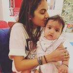 Madhoo Instagram - The 2 younger princesses happy birthday my baby miu❤️❤️❤️