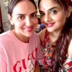 Madhoo Instagram – Twin hearts 💗💗💗 @imeshadeol