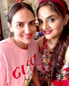 Madhoo Instagram - Twin hearts 💗💗💗 @imeshadeol