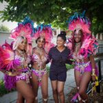 Madhumila Instagram - #caribana2018 with lovlies @chicstace @dare_undone and cousin💕 Toronto, Ontario