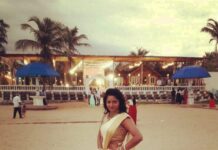 Madhumila Instagram - Over acted candid👆😂still I like it💁#beachwedding #poser #candid #mathumila
