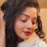 Madhumila Instagram – Red lips @esteelaudercanada Kingston, Ontario