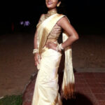 Madhumila Instagram - That saree😍 Nd blouse😍 Nd skin tone😍 #tamilgirl #saree #mixmatched #mathumila #duskybeauty