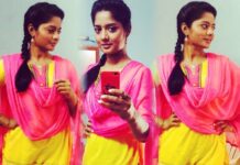 Madhumila Instagram - Innocent Nd poor enuf?🤔😋✌️️🤗💕#VTV shooting spot!