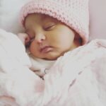Madhumila Instagram - It was her 3rd day on earth🧡 "Tinny little tender flower ball, you give me so much hopes" ❤ #Sausha #powerhousesausha