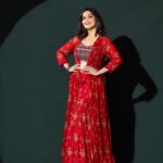 Madhuri Dixit Instagram - Two things in the world are not meant to be hidden - love and your red dress ❤️ #TheFameGame #RedOutfit #SundayVibes