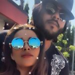 Madhuurima Instagram - And we both look handsome 😋😋 and crazy . #crazy #famjam #buddies #buddiesforlife #brothersisterlove #famjam #madness #roadtrip #roadtrips