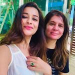 Madhuurima Instagram - @binaiferkohli the lady I love the most after my mommy , my producer . Simply in love with her 🥰. #boss #bosslady #producer #favourite #womanpower @starbharat #excusememadam