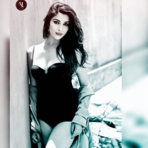 Madhuurima Instagram - Love me or hate me but u will never change me. #attitude #😉 #loveme #hate #me #bold #nyrabanerjee #swimsuit #monochrome #monokini #blackandwhite #portraitphotography #picoftheday #love #hotgirlsummer #swag #beauty #throwback #massivethroughback @promod jacket