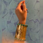 Madhuurima Instagram - Exquisite, just like #Cleopatra ! Thank you mommy 😍😍😍😍. A band of our friendship ❤️ #friendship #friendshipgoals #bracelet #egyptian #beauty #fashionaddict #slayer #exclusive #nyrabanerjee #nanditabanerjee #nanditabanerjeepaintings #actor #spiritualawakening #spiritual #star #fashionblogger #fashionstyle #jewellery #jewelry #indian #ethnic #jewelryaddict #collab #photoshoot #shooting