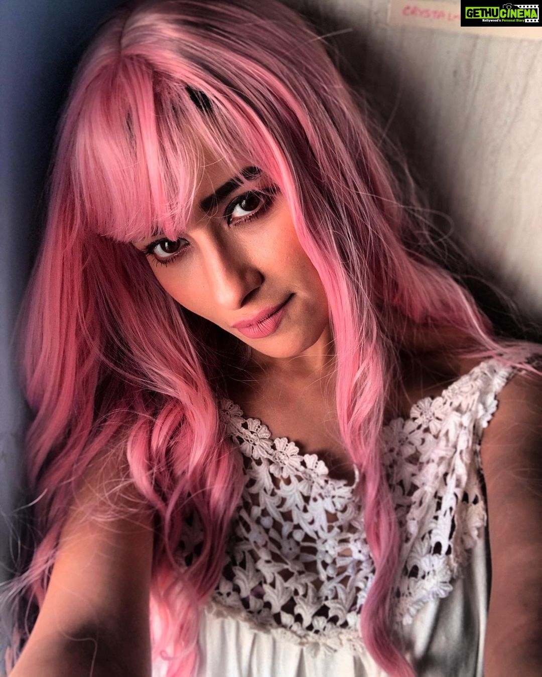 Madhuurima Instagram - Pink is the colour of #unconditionallove and TODAY I #aspire to become that ❤️. #colourful #colours #pink #pinkhair #baby #indian #honey #birthday #birthdaygift #hairstyles #hair #birthdaygift #love #loveme #loveyou #pinky #hyderabad #times #spunk #spooky
