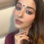 Madhuurima Instagram – Jus coz I like this filter ! Nose rings and bindi has always been my fav! #instadaily #instagram #instagood #instafilter #instafashion #instamood #insta #webstagram #indian #ethnic #culture #tradition