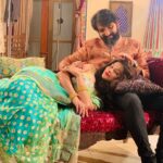 Madhuurima Instagram - Three murders, two abductions and one half murder! ….. that’s a goooood Monday. #rakshabandhan @dangal_tv_channel #moongchakori #moongchak