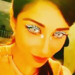 Madhuurima Instagram - So much in love with this filter. It’s crazy #filters #bts #actor #funonsets #nyra #nyrabanerjee #divyadrishti #baby #followme @starplus #eyes #neonsigns #colourpop #lips