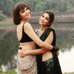 Madhuurima Instagram - Doesn’t this just look like FREE LOVE!!! @parullchaudhry ❤️. We vibrate at the same level. We understand our nature , our aura our divinity and hence it’s the CANIS LUPUS duo we are. What I portray for u in my scenes I actually feel the same for you. And !! I ! Love! You!!!! U have been a sublime support , you have always expressed love towards me ans m so glad to have met you. I hope we always are there fir each other ❤️❤️❤️. #love #lotsoflove #andonlylove