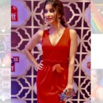 Madhuurima Instagram - Red chillies , red sauce , red rose , red carpet red outfit thanks to @gukkish_ and it was the @stardomawards @sbd_news18 makup by @nandiniprajapatiupadhyay #dressup #redcarpet #fashion #bollywood #actress #television #actorslife #awards #redhot