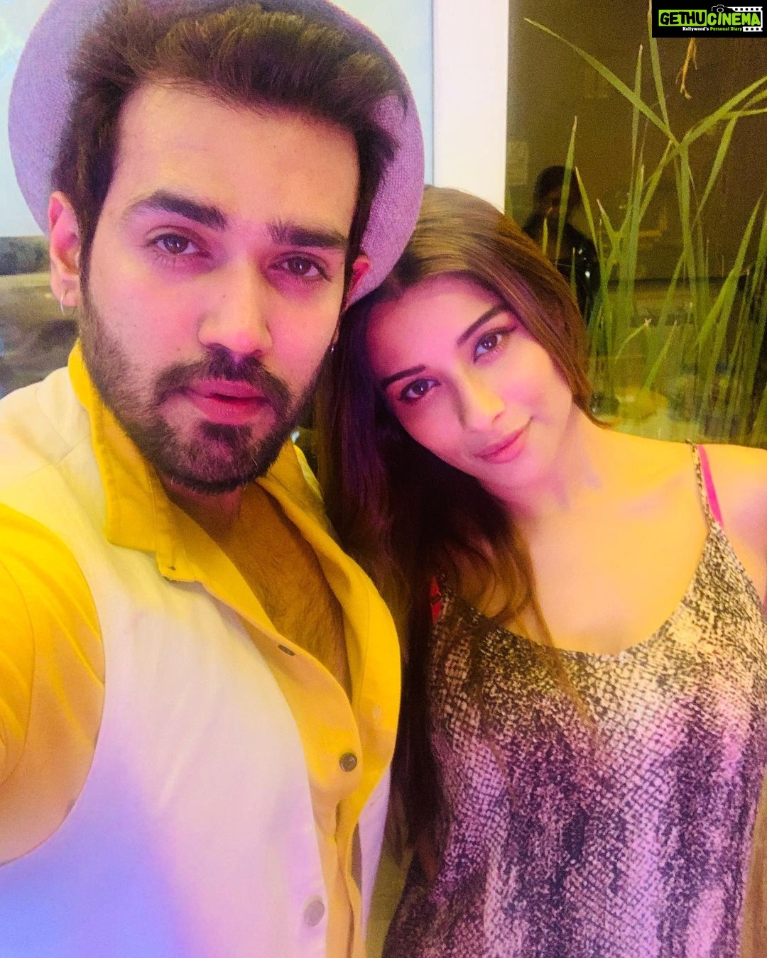 Madhuurima Instagram - And once again we recreate memories with changing times , With new life , new beginnings ,with this little #naughty #cutie #devil #bae #bff #accomplice @justkarankhanna , may our bond go stronger than ever. #love #gratitude #life #partner
