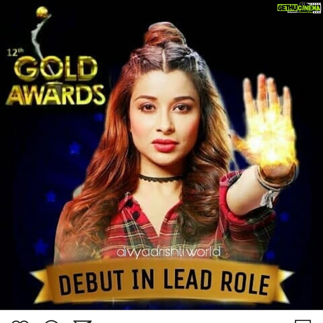 Madhuurima Instagram - Thank you for voting! Please keep showing your love by voting for me . Thank you @muktadhond thank you @starplus and al the cast and crew of this platform. #won #unicorn #compassion #love #fan #gratitute #actor #star #saraswati #aura #power #win