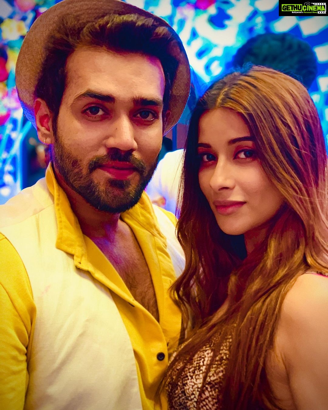 Madhuurima Instagram - And once again we recreate memories with changing times , With new life , new beginnings ,with this little #naughty #cutie #devil #bae #bff #accomplice @justkarankhanna , may our bond go stronger than ever. #love #gratitude #life #partner