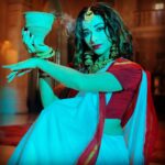 Madhuurima Instagram - When you feel empowered ! Bestowed upon Maa Durga’s blessings. Feeling blessed. #gratitude . Gratitude for this life, the work I’m doing , the people around me and the opportunities I get. With this Dhunuchi dance I thank Maa fir everything. For the first time I didnot have the time to visit Pandals etc , but my work gives me everything that I desire. Thank you thank you. Thank you. #duggadugga #love #victory #glory #divyadrishti #nyrabanerjee #bollywood #durgapuja #dhunuchinaach @shivanishirali has made me look so awesome @manasimanojofficial jewellery , @prakritikasparsh credit for clicking these goes to you. Thank you @muktadhond fir giving me this platform my stage fir performance ❤️#bollywood #pinkvilla #dharma #redchillis #star #awards #gold #diamond