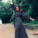 Madhuurima Instagram - A new day ! A new horizon! A new way of living each moment of your life ! The polka dots way??? dress by @geeta_fashion.store #polkadotdress #polkadot #dresses #fashion #lifequotes #nyrabanerjee #divyadrishti #bollywood #pinkvilla #instantbollywood #stylefile #actress #picoftheday #instagood #instadaily #caseiphone #gratitude #unicorn #tollywoodhotactress #shivya