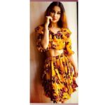 Madhuurima Instagram - Charm is a glow within a woman that casts a most becoming light on others. .. Outfit by @stalkbuylove Makup by @makeupbykamalboro #love #yellow #gold #unicorn #floral #shopping #onlineshopping #sbl #divyadrishti #nyrabanerjee #bollywood #actorslife #fashion #beauty #eyeshadow #pinkvilla #instantbollywood