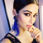 Madhuurima Instagram - Thank you @sparkles.shop_1 for this lovely gift #love #dress #dressup #divyadrishti #nyabanerjee #bollywood #unicorn #gratitude #goddess #earrings