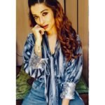 Madhuurima Instagram - Love this shirt by @materialgbyprishakritika very elegant and love the colour thanks ! #shirts #collab #brands #followme #instagood #instagood #followme #loveme #fashion #photography #potrait ##shopping #bollywood #divyadrishti #nyrabanerjee #beauty #eyes #lips #makeup