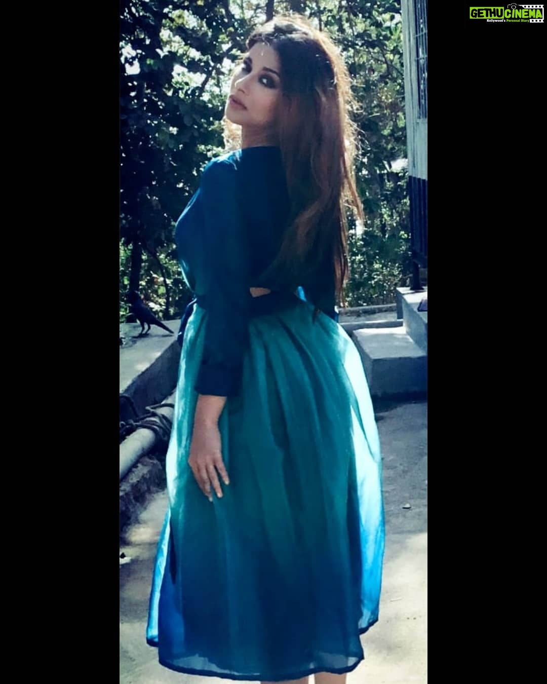 Madhuurima Instagram - Thank you @bsrdesigns for this high fashion dress . #clothes #shoppingonline #beauty #love #attachments #gratitude #unicorn #bollywoodmemes #instago #picoftheday #potrait #photography #iphone #nyrabanerjee #divyadrishti