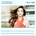 Madhuurima Instagram - Posted @withrepost • @soapboxprelations @nyra_banerjee juggles two shows one as a protagonist and the other as the antagonist. @tellychakkar thank you for this feature. Read More : http://www.tellychakkar.com/tv/tv-news/nyra-bannerjee-enjoys-her-juggle-between-two-projects-190313 #tellychakkartweets #indiantelevisionacademy #indiantellyawards2019 #nyrabanerjee #divyadrishtiofficial