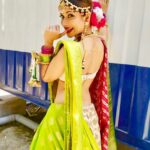 Madhuurima Instagram - Maine hothon se lagaayi to. Hungama ho gaya.!!! Styled by @shivanishirali jewellery @manasimanojofficial #divyadrishti #indian #bride #beauty #bollywood #tellywood #pinkvilla #instantbollywood #masti #instagram #actress