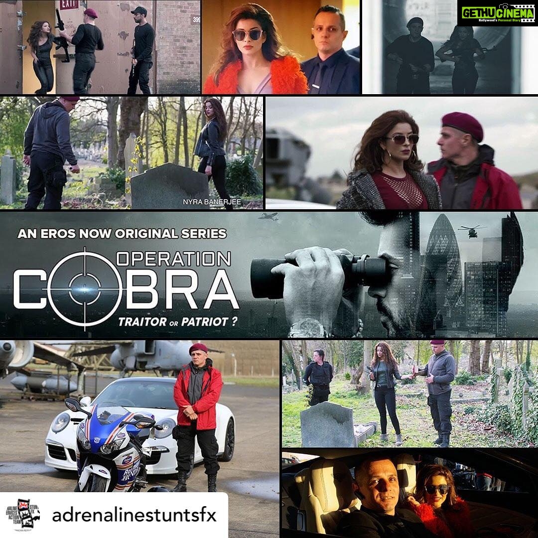 Madhuurima Instagram - Me and my henchman @adrenalinestuntsfx #operationcobra #the badass Tahira Sheikh!