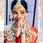 Madhuurima Instagram - Some brides stress, some don't. I think I'm a serene bride. Jewellery by : @manasimanojofficial #bride #gratitude #divyadrishti #pinkvilla #instagram #instapic #instagood #instalove #instafashion #instadaily #instacool #instago #instafollow #followme #girl #nyrabanerjee #bollywood #starplus #beauty