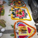 Madhuurima Instagram - What an elaborate puja ! Feel so blessed and fulfilled. #divine #funtimes #collegues
