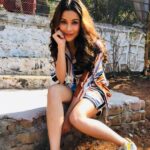 Madhuurima Instagram - She's like a Barbie, then she wants to be a superhero, or coming out of a spaceship and everything's pink. She makes a certain move that's ghetto hood mixed with a little robot so its like I'm evolving and developing her style. She's fearless, and I love her. . Thanks @jay_varia22 🌸 . Outfit - @stalkbuylove 👗 . . . #instagood #instagram #instalove #love #style #ghettobarbie #style #fearless #crazy #hoot #she #gold #sparkle #joy #smile #walk #on #clouds #sensitive #unicorn #faith #magic #miracle #fashion #blogger #grateful #instantbollywood #pinkvilla #tollywood#bollywood
