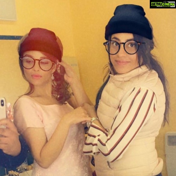 Madhuurima Instagram - With my beautyfier ooooooshaben.