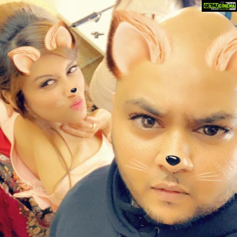 Madhuurima Instagram - The animal grimace ! #london #shooting #friends #puppytime #timepass
