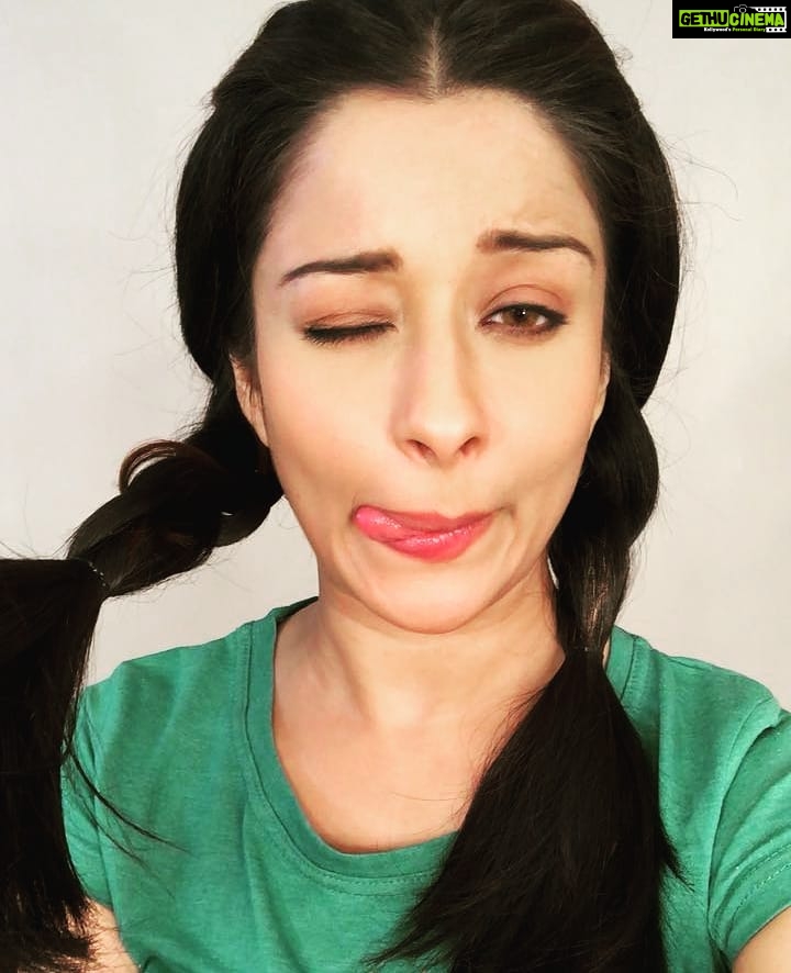 Madhuurima Instagram - School girl mode #funatshoot #backtoschool #backtobraids #wink #fun Ellora Studios