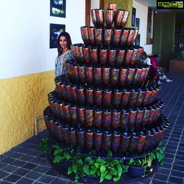 Madhuurima Instagram - #winetree #art #winefountain #posetime