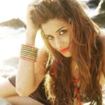 Madhuurima Instagram - One of my working stills from my new video song shoot ( Pattaya) #celebrity #bangkokdiaries #loveshooting #beachbum #copperhair #musicvideo