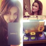 Madhuurima Instagram - A big fat thank you @AsusIndia for the amazing gift. This Diwali you can avail 100% cash back on the purchase of #Zenfone3. I’m gonna buy the one in the 'Shimmer Gold’ to go with the mood, for all my loved ones, and so you can. Explore #IncredibleDiwali offer here www.z3n.asus.in/zenfone3_diwalioffer