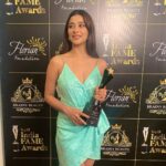 Madhuurima Instagram – Thank you India Fame Awards ❤️
For best actor 😍

@msindiabrainybeauty @arch.jain 
@ekujain11
@dwaparpromoters 

#award #awards #pride #gratitude #explore