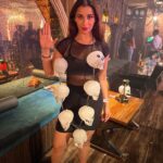 Madhuurima Instagram – Channelising my inner #maakali
@radda.mumbai with @alimercchant 

#maa #halloween #party #insta #explore