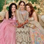 Madhuurima Instagram - The girl gang! #sanakishaadi @sana_sayyad29 @nehaadhvikmahajan @imzi995 Wearing @the_adhya_designer and @jewelrybyadhya #wedding #weddingdress #picoftheday #weddinginspiration #outfits #fashion #beauty #happiness #bliss #marriage #forever #girlgang #musketeers