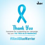 Madhuurima Instagram - Thank you all for the love and support you have shown to our campaign. We are grateful to have been able to help the warriors and reach this mark. Keep the Josh high and keep creating such amazing content. #IAmABlueWarrior and now, so are you. For more follow the @officaljoshapp