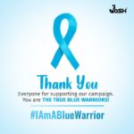 Madhuurima Instagram - Thank you all for the love and support you have shown to our campaign. We are grateful to have been able to help the warriors and reach this mark. Keep the Josh high and keep creating such amazing content. #IAmABlueWarrior and now, so are you. For more follow the @officaljoshapp