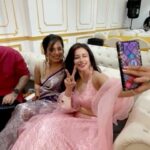 Madhuurima Instagram - The wedding bliss 💋💋💋 @nehaadhvikmahajan @ishneet_94 @habibaansari #funnyvideos #fun #crazy #masti #girlgang #beautifulgirls #prettygirls #prettyface #pinky