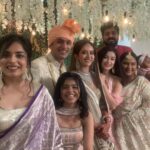 Madhuurima Instagram - #bride #bridesmaids @nehaadhvikmahajan @ishneet_94 @sana_sayyad29 @imzi995 😍😍😍😍. #wedding #weddingdress #love #togetherness #forever Wearing @the_adhya_designer @jewelrybyadhya